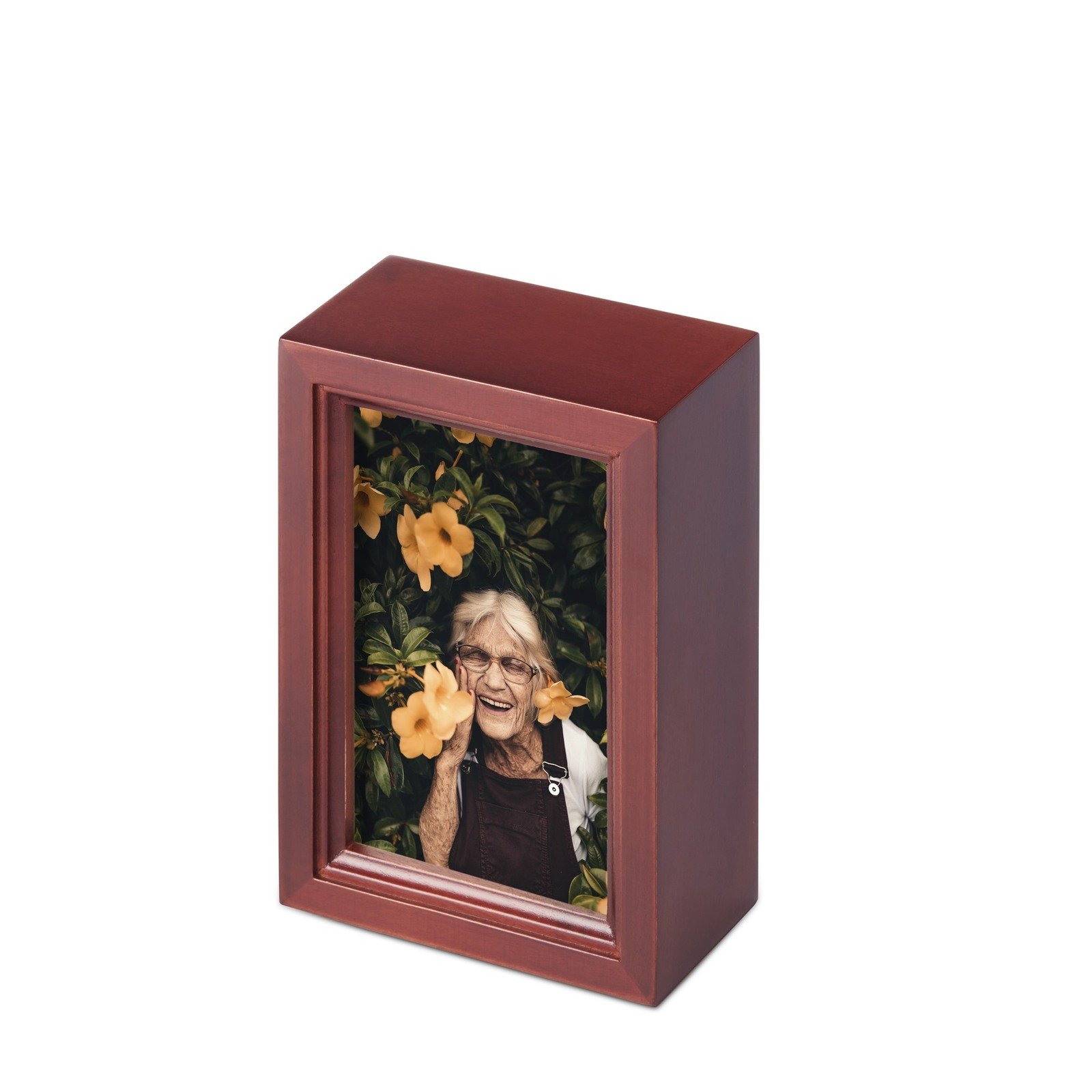 Wooden Photo Urn - Small