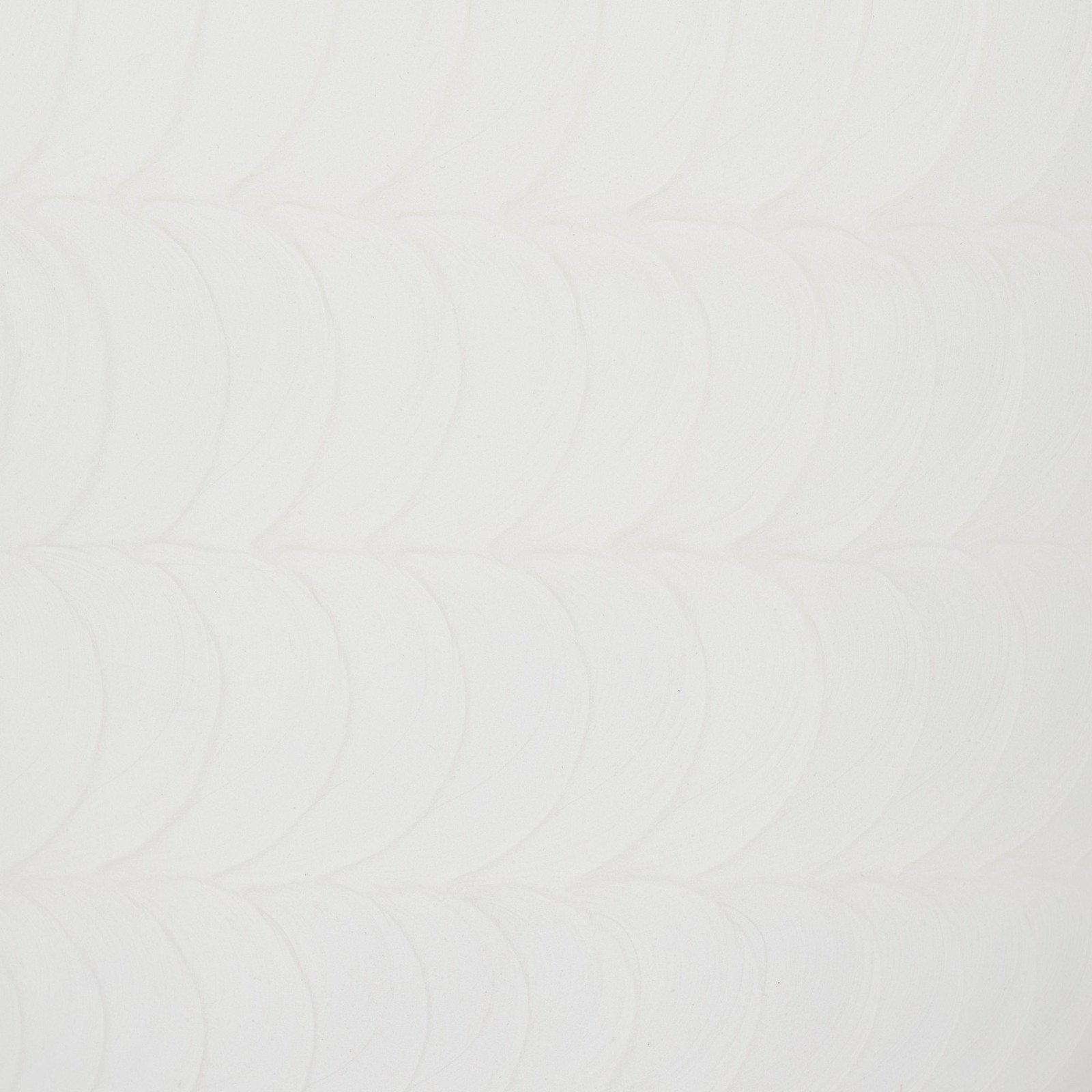 White Enamel & Nickel - 6" Medium