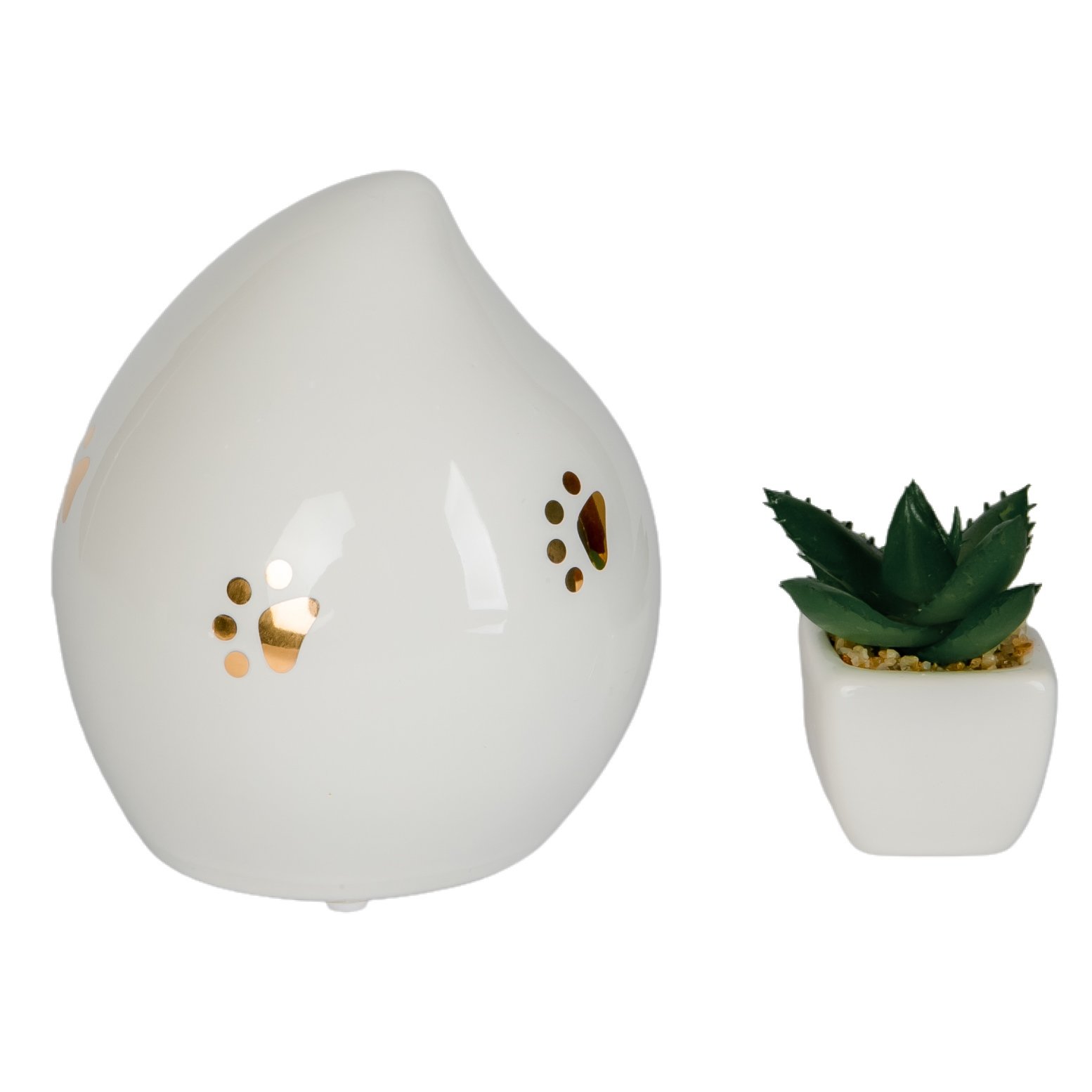 Ceramic Tear Urn -White